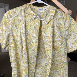 Vintage 1960s cotton blouse